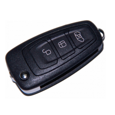 QKY031003 for Ford Transit 3 button  flip remote control key 433MHZ 4D63 BK2T-15K601-AB