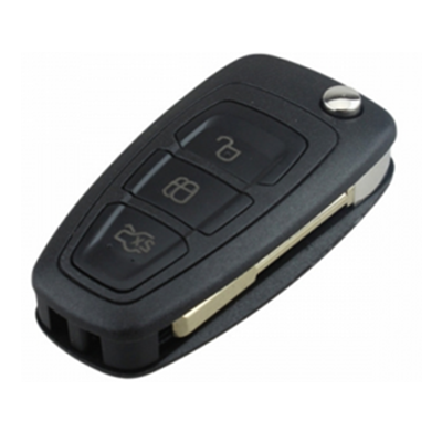 QKY031020 Folding Remote Key Fob 3B 433MHZ 4D63 Chip Fit For Ford Focus Mondeo Fiesta