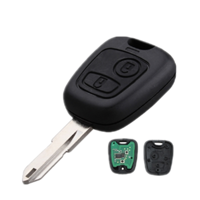 QKY002020 For Peugeot 206 207 433MHZ Remote Key ID46