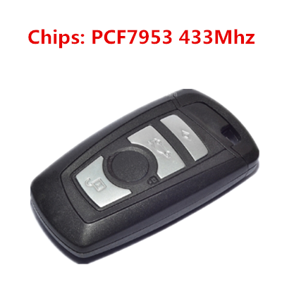 QKY004013 for BMW F10 Smart Key 4 Button 433Mhz Original Chips: PCF7953