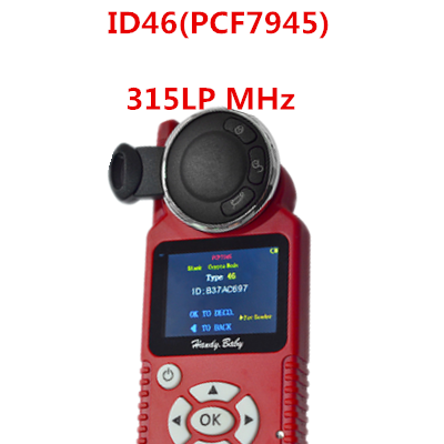 QKY004017 for BMW Mini Smart Key 3 Button 315LP MHz ID46(PCF7945)