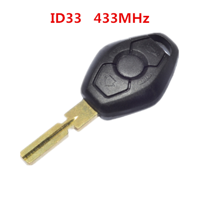 QKY004024 for BMW EWS Remote Key 3 button 433Mhz ID33