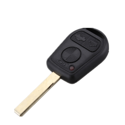 QKY004039 For BMW E31 E32 E34 E36 E38 E39 E46 3 button Remote Key 433hz ID44 HU92