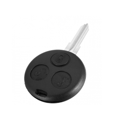 QKY003019 3 Button Remote Key for Mecerdes Benz Smart 433Mhz No logo