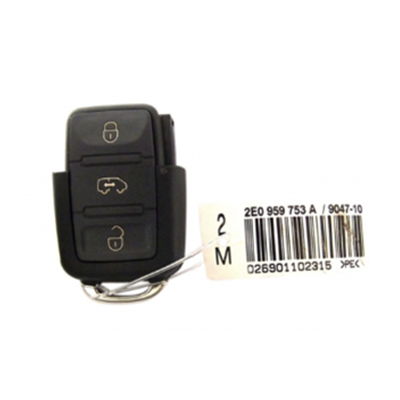 QKY006004 FOR VW 3 Button Remote - 2E0 959 753 A