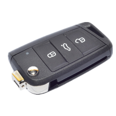 QKY006009 for VW Skoda Octavia 3 button remote Flip key 5E0 959 752A 434Mzh 48 chip