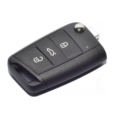 QKY006038 for VW GOLF POLO TOURAN ETC 3 BUTTON FLIP KEY FOB REMOTE 5G0 959 752M 434Mzh 48 chip