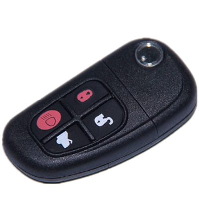 QKY008007 4 button Folding remote control key 434MHZ For Jaguar 4D60