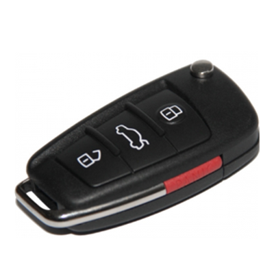 QKY009007 For Audi A3 Q3 3+1 Button Remote key 315MHZ 8V0 837 220 A
