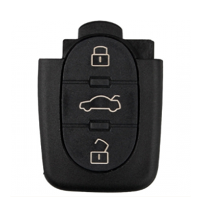 QKY009037 For Audi A6 TT New 3 Button Flip Key Remote Fob 433MHZ 4D0 837 231 K