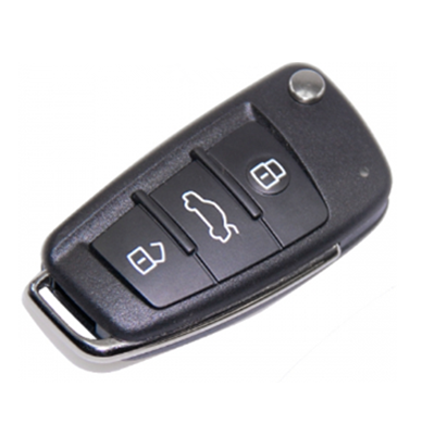 QKY009044 for Audi A3 Q3 3 Button Remote key 434MHZ 8V0 837 220