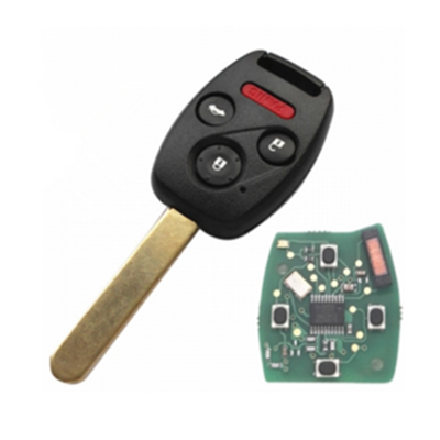 QKY011013 Remote Key Fob 3+1 Button 313.8MHz ID46 Chip for 2008-2012 for Honda CRV Accord G8D