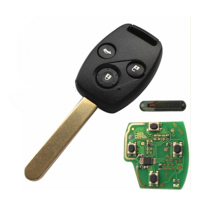 QKY011023 2003-2007 for Honda Remote Key 3 Button and Chip Separate ID8E (315MHZ) Fit ACCORD FIT CIVIC