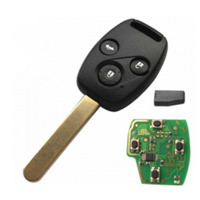 QKY011026 2003-2007 for Honda Remote Key 3 Button and Chip ID8E 313.8MHZ Fit ACCORD FIT CIVIC