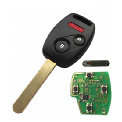 QKY011030 2003-2007 for Honda Remote Key 2+1 Button and Chip Separate ID8E 313.8 MHZ Fit ACCORD FIT CIVIC