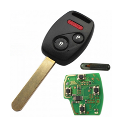 QKY011049 2003-2007 for Honda Remote Key 2+1 Button and Chip Separate ID8E 315 MHZ Fit ACCORD FIT CIVIC