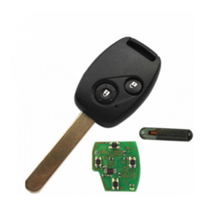 QKY011066 2003-2007 for Honda Remote Key 2 Button and Chip fit ACCORD FIT CIVIC ID8E 313.8MHZ