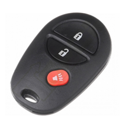 QKY013011 for toyota 2+1 Remote Control 433Mhz