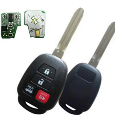 QKY013020 for Toyota Remote Key 3+1 Button 314Mhz FCCIDHYQ12BDM H Master Chip