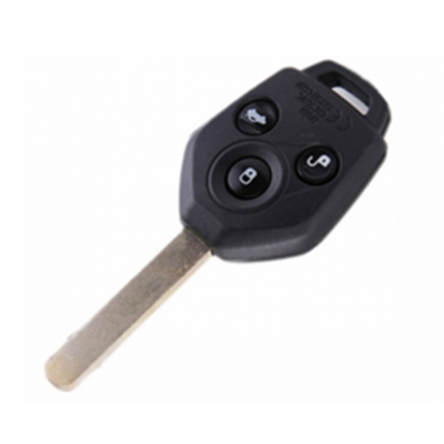 QKY014001 for Subaru outback straight remote control key 4D60 433MHZ