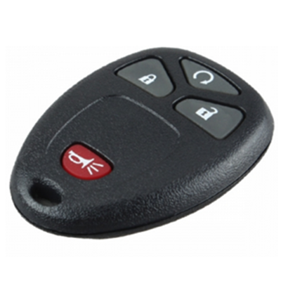 QKY016007 for Buick 3+1 Button remote key 315MHz FCC OUC60270