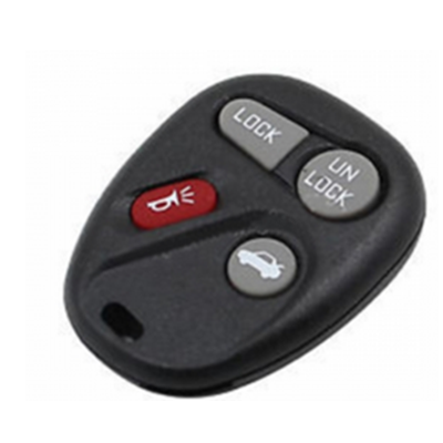 QKY017007 for Chevrolet 3+1 button Remote Set(315MHz FCC IDMYT3X6898B
