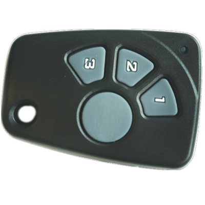 QKY017001 for Chevrolet 3+1 button Remote Key 433MHZ