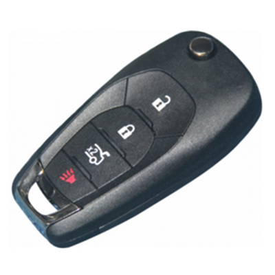 QKY017015 for Chevrolet Cruze 4 button remote Flip key 434MHZ Original