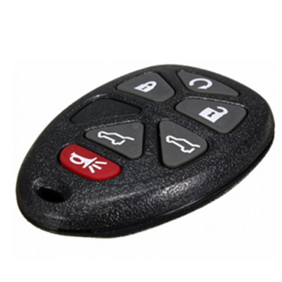 QKY017025 for Chevrolet 5+1 button Remote Set 315MHZ FCC ID KOBGT04A