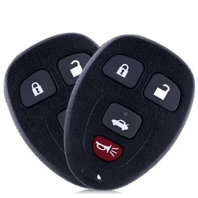 QKY017027 for Chevrolet 3+1 button Remote Set 315MHZ KOBGT04A