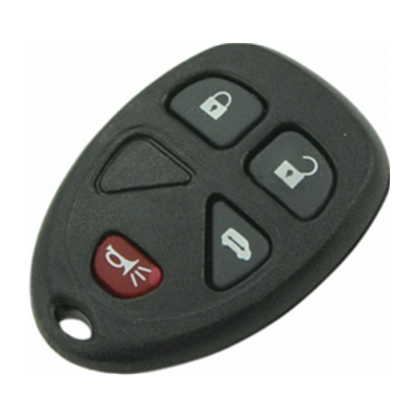 QKY018005 GMC 3+1button Remote Set(USA) 315MHZ KOBGT04A