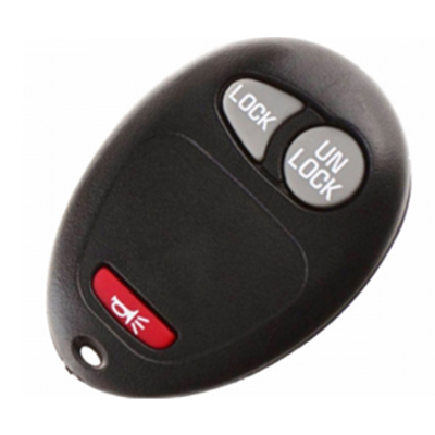 QKY018009 Remote fob 3 button 315Mhz L2C0007T for GM GMC Canyon 2005 2006 2007 remote control key
