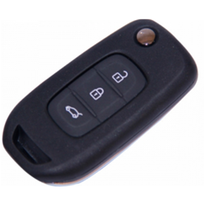 QKY022024 Original for Renault Flip Remote key 3 Button 434 Mhz PCF7961M