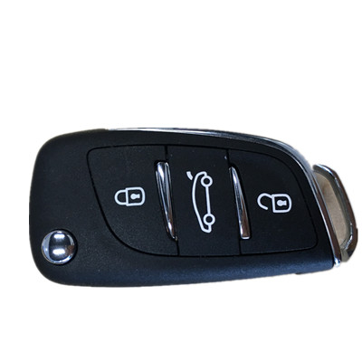 QKY027002 For Citroen DS3 3 Button Remote Key 433MHZ ID46 Original