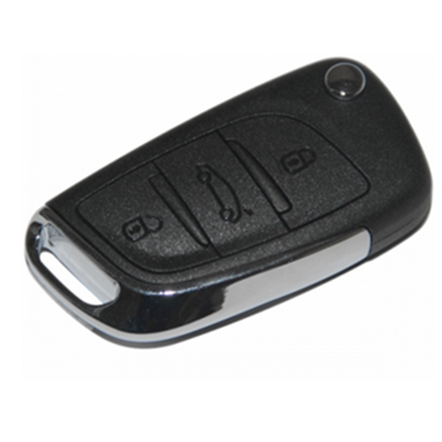QKY027017 3 Button Folding Remote Key For Citroen C5 DS3 433MHZ  FCCID: 9665975480