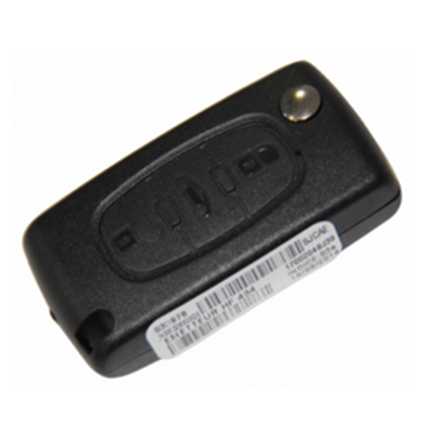 QKY027018 CE0536 3 button flip remote key 433mhz with ID46 Chip For CITROEN C2 C3 C4 C5 C6 Car