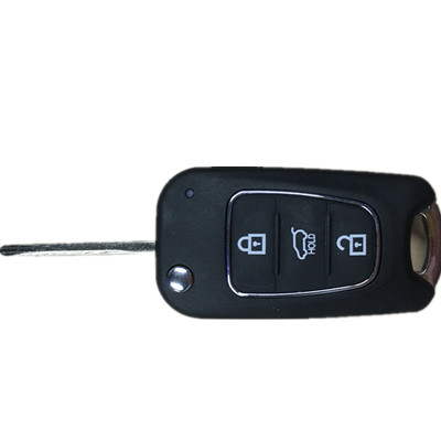 QKY028001 for Hyundai IX35 3 button Flip Key 433MHz chips:ID46