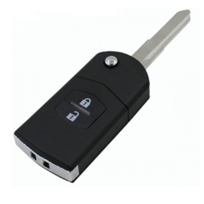 QKY030022 for Mazda M5 Flip Remote Key 2 Button 434MHZ 4D63 Mitsubishi system