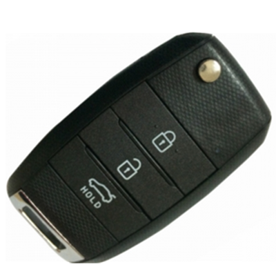 QKY035007 Folding Flip Remote Key 3 Button 433MHz For Kia K3 With 4D70 Chip