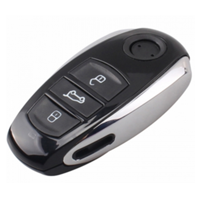 QKS006009 3 Button Remote Key Case Replacement Shell Cover Fob For VW Touareg