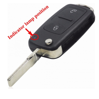 QKS006011 Remote Key Shell New 2 Button For VW Tiguan Sharan