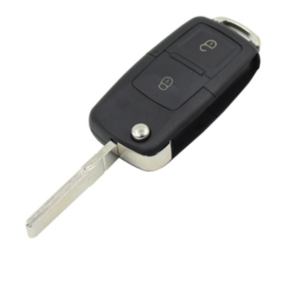 QKS006028 2 Button Car Flip key shell For Vw VOLKSWAGEN MK4 Seat