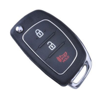 QKS028005 Remote Key Shell Case for 2013 2014 Hyundai Santa Fe (Ix45) 2+1 3 Buttons