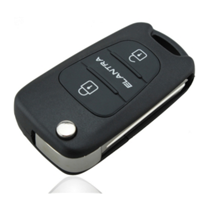 QKS028014 for Hyundai Elantra 3 buttons Flip Remote Key Shell