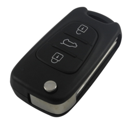 QKS028015 For Hyundai 3 buttons Flip Remote Key Shell